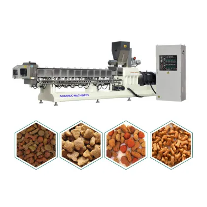 Twin Screw Extruder for Pet Food - Dog and Cat Food Making Machinery