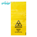 Pathology lateral Gusset Clear Plastic Amospimen Biohazard Bags