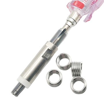 M3 Tailless Threaded Insert Fastener Custom Coil Wound Steel 304 Stainless Steel Screw Manufactured Wire Wound Fastener Producer