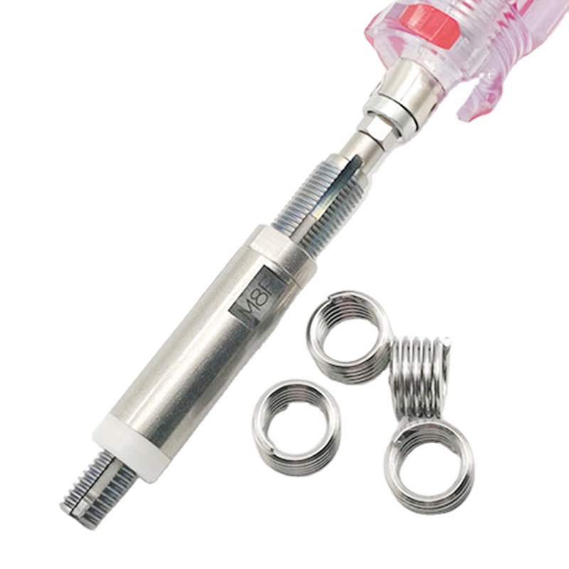 M3 Tailless Threaded Insert Fastener Custom Coil Wound Steel 304 Stainless Steel Screw Manufactured Wire Wound Fastener Producer