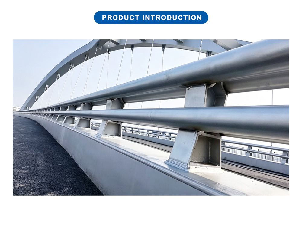 Aluminum Alloy Bridge Crash Barrier X