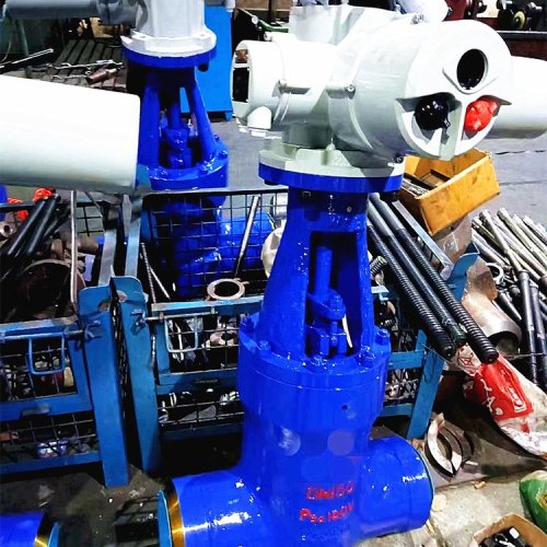 electric actuator for gate valve DN100-DN600 Power station valve (electric gate valve) Supplier