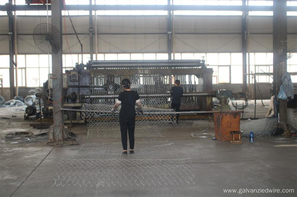 PVC Coated Galvanized Gabion Mesh