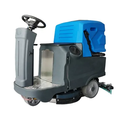Ride-On Industrial Floor Scrubber and Scrubber Drier