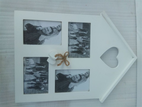 House Shape Wooden Picture Frame