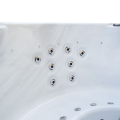 Luxur Massage Round Whirlpool Bathtub Fiberglas Pool