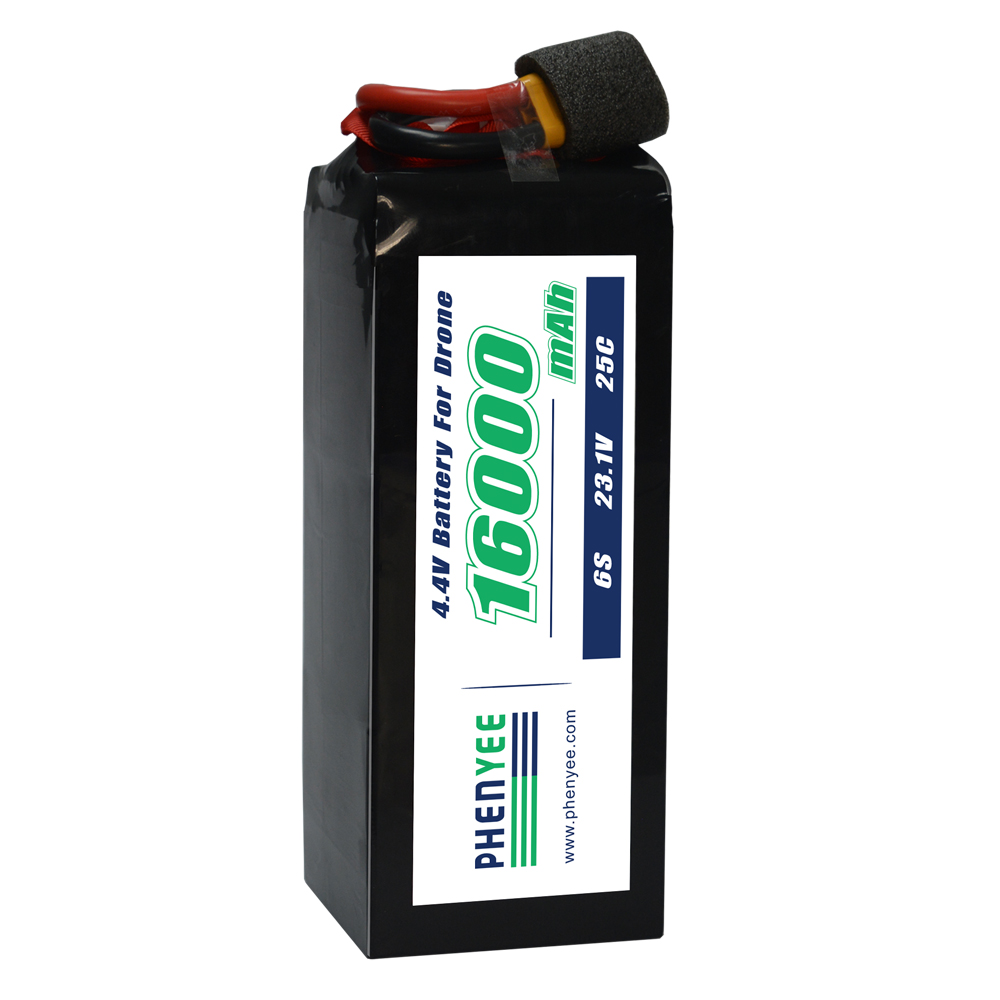 Прилагодена батерија со дрон 4.4V 16000mAh 25c 6s 23.1V