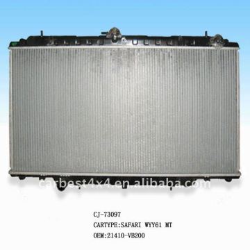 AUTO RADIATOR FOR SAFARI WYY61 MT OEM:21410-VB200