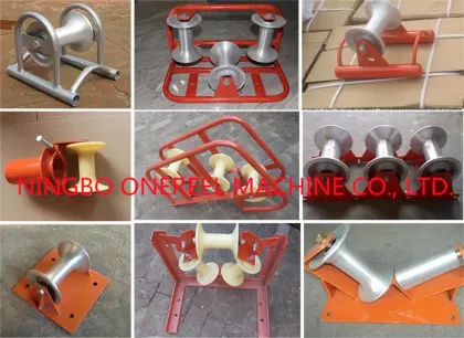 Tri-Rollers Corner Ground Roller Assembly