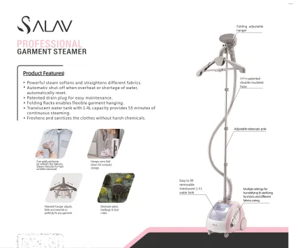 Salav Stock Professional Upright Garment Steamer