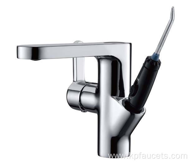 Matte Black Chrome Concealed Basin Faucet