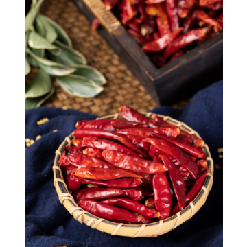 Dehydratisierte rote Chili, ganze Chili