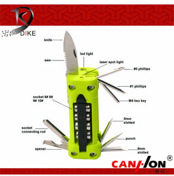 16 in 1 multi functional gift tool set