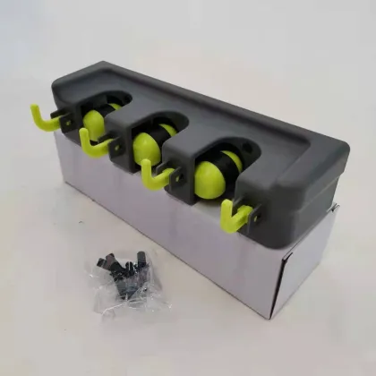 Wall Mounted Mop and Broom Organizer Storage Holder