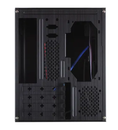 Vertical Micro-atx Mini Tower Computer Cases Black Aluminum