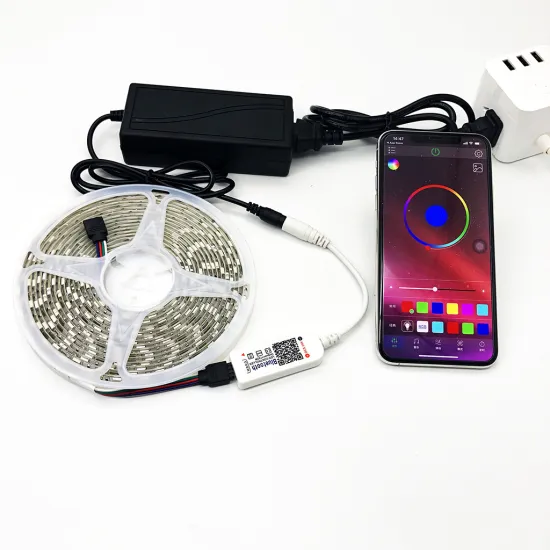 Smart 12V RGB LED Strip Lights - 30 LEDs per Meter, SMD5050, 12V, IP65 Waterproof