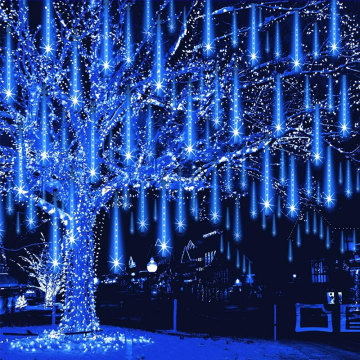 Custom LED Curtain Lights for Outdoor Christmas Decorations, Weddings, and Events