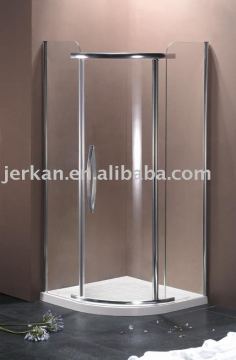 hot sale luxury tempered glass Round Shower Enclosure