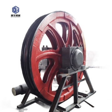 Roda Pulley Besi Alur Double Single Untuk Pengadun Simen