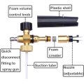 Verstellbare Kanonsprühgerät 1L Seifenschaumflaschenflaschenwashers