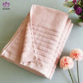 Bamboo and cotton Solid color bath towel