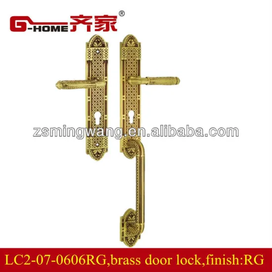 brass door locks and handles