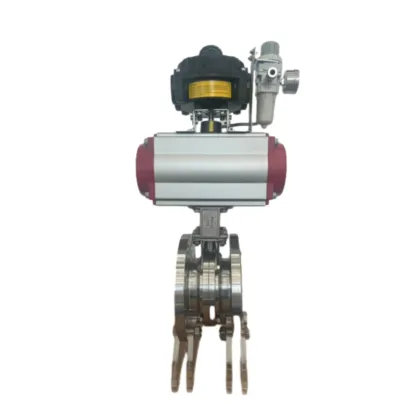Pneumatic Sanitary Butterfly Valves