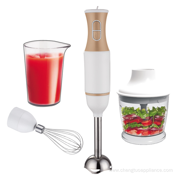 Mini stick blender with plastic handle portable chopper