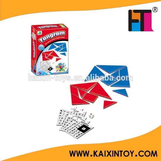 10118506 EN71 Approval Educational tangram puzzle game for kid colourful