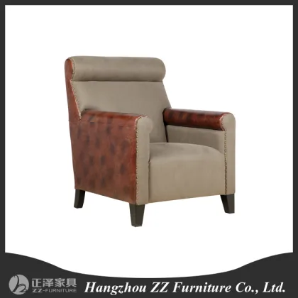 Fancy living room chairs in faux leather