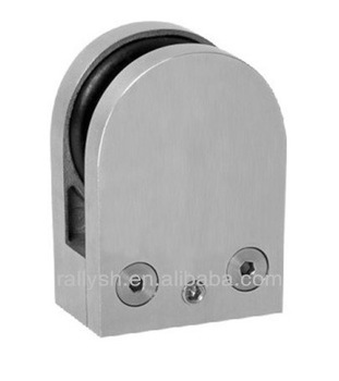 Decorative glass clamp/clip