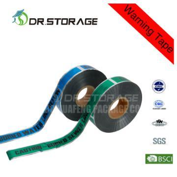 Aluminum foil underground detectable warning tape for pipes protection