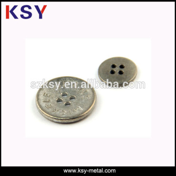 china cheap large metal button for clothing