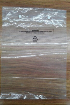 Transparent clothes hook bag