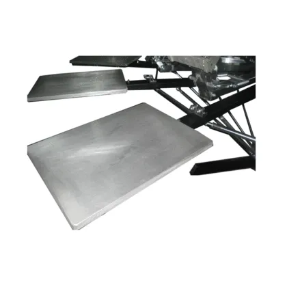 12 Colors Manual Rotary Garment Screen Printer Machine