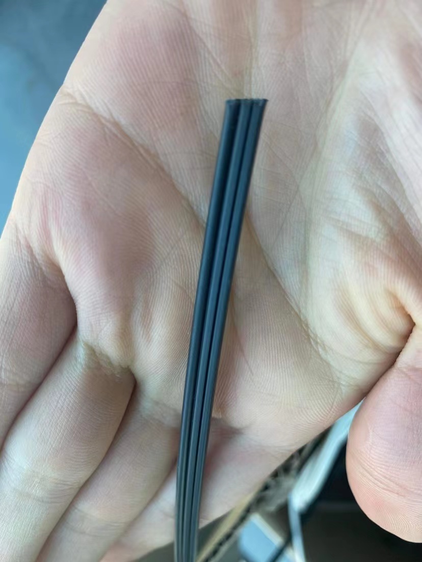 1 Core Optic Fiber Cable FTTH Drop Cable