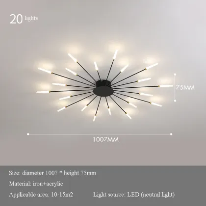 Glacier Collection Chinese Postmodern Tiffany Loft Apartment Crystal Long Chandelier