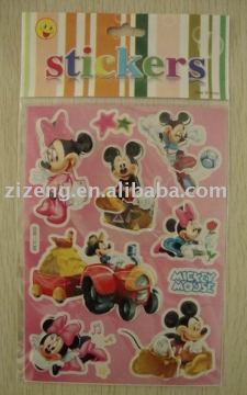 aroma sticker fragrance 3d- puffy sticker shakeable labels