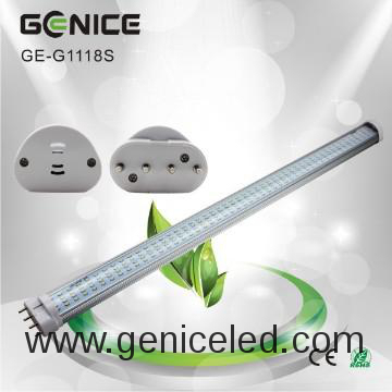 China manufacturer 18W 2G11 LED lamp,CE ROHS certificates,2g11 tube