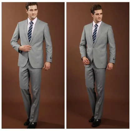 gray fashion pant new coat designs for men