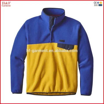 2017 latestest design pullover style 1/4 zip fleece pullover boys