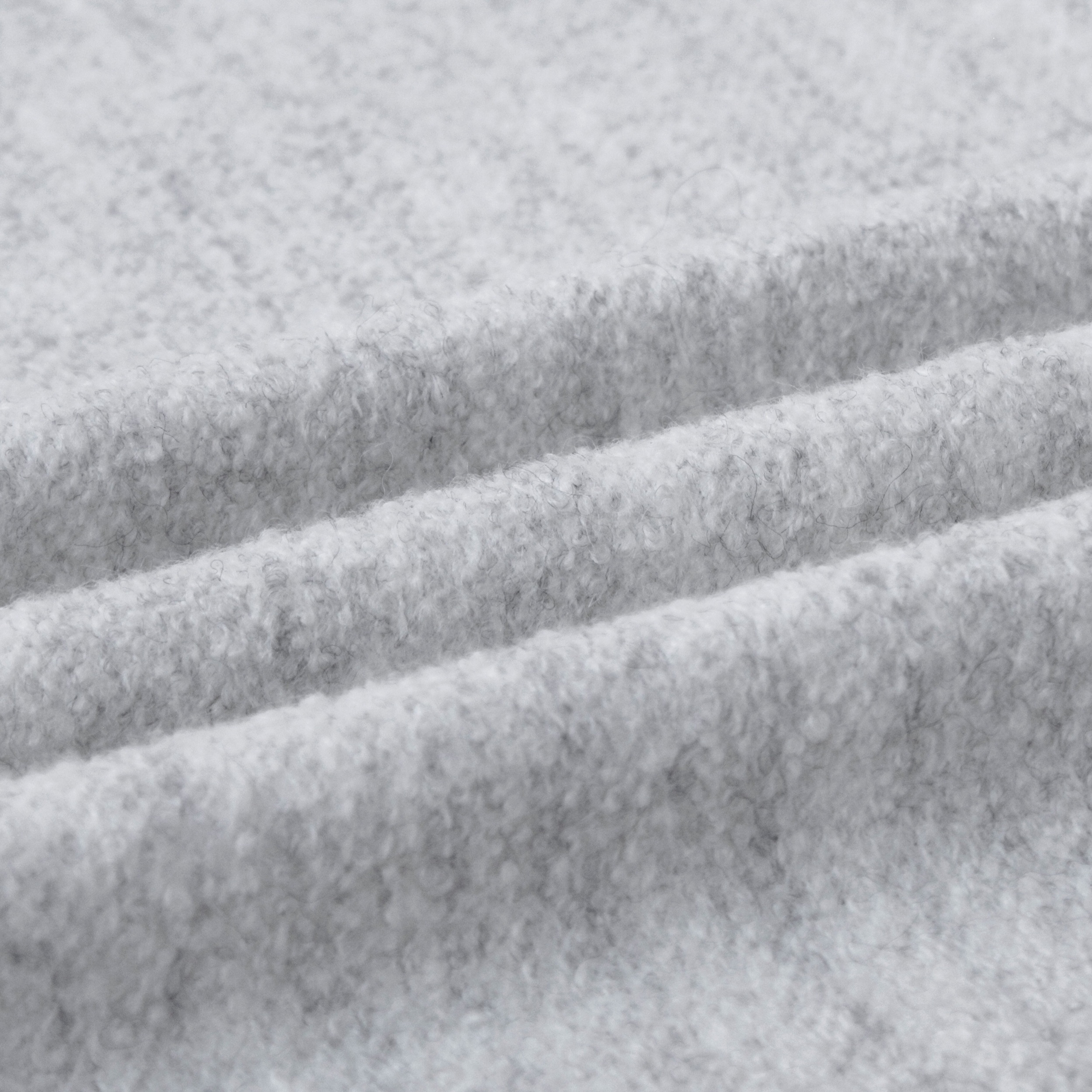 wool polyester blended boucle fabric