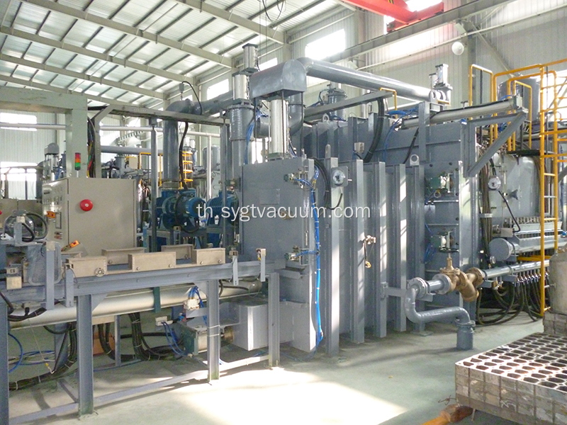 Roller Guide Rails เตาหลอมสุญญากาศอย่างต่อเนื่อง