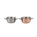 Aluminum Core Copper Coated Stainless Steel Sauce Pot