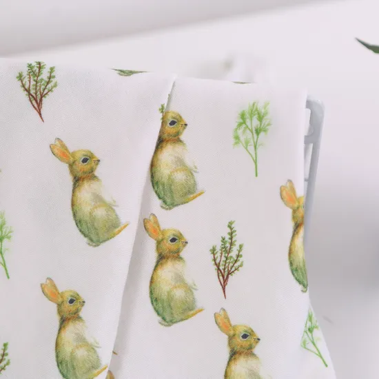 Custom Digital Fabric Printing: 70% Bamboo 30% Cotton Double Layer Gauze Muslin for Baby Bedding