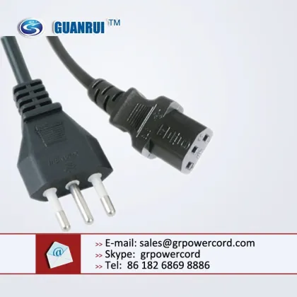 Chile standard Plug, Chile ac power cord, Chile power lead,Chile power cord