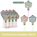 Handheld Tambourine bubble wand