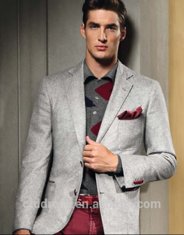 classic grey ,elegant tailored ,grey jacket for man