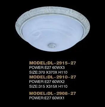 Hot selling resin ceiling light