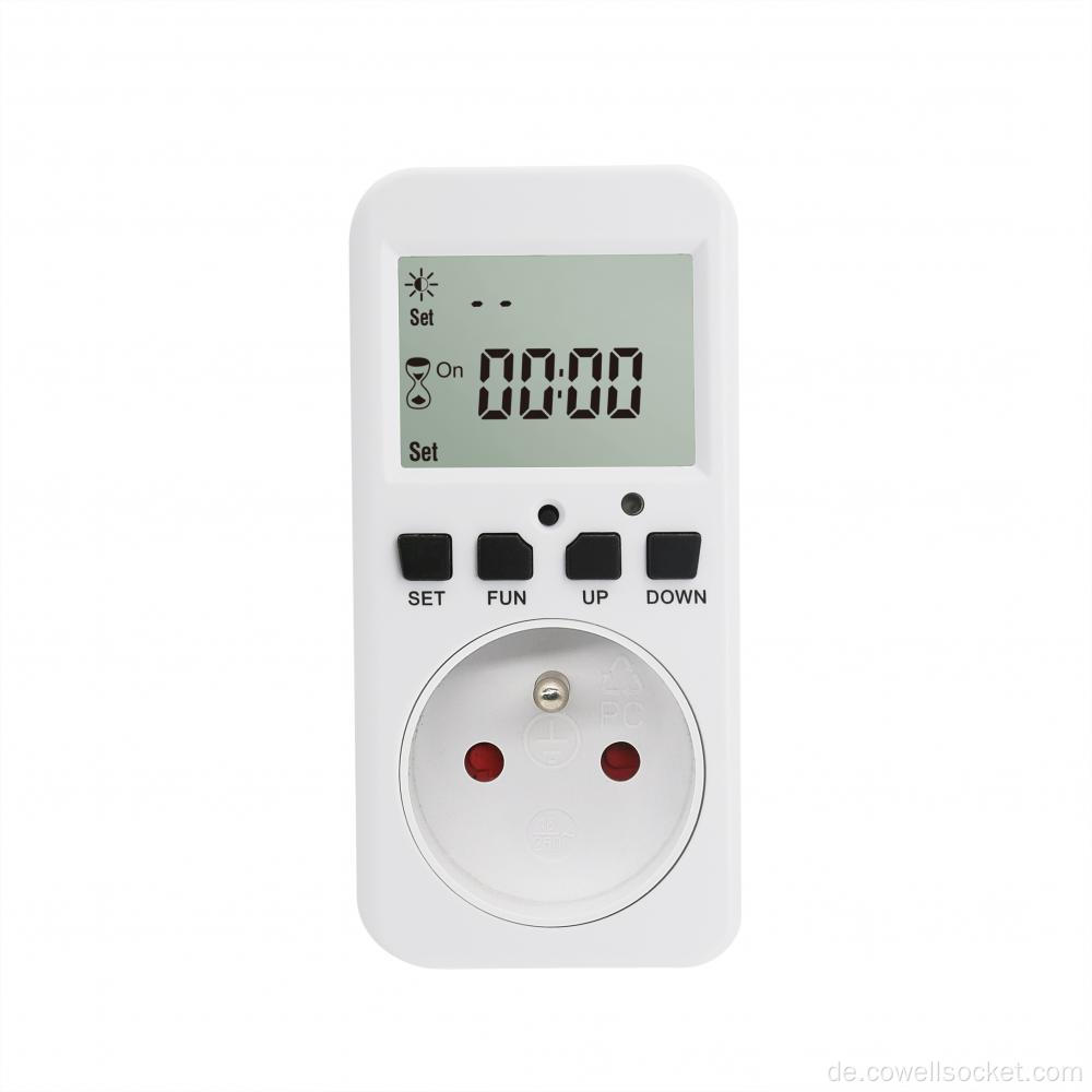 Fotosensor Countdown -Timer mit FR -Stecker